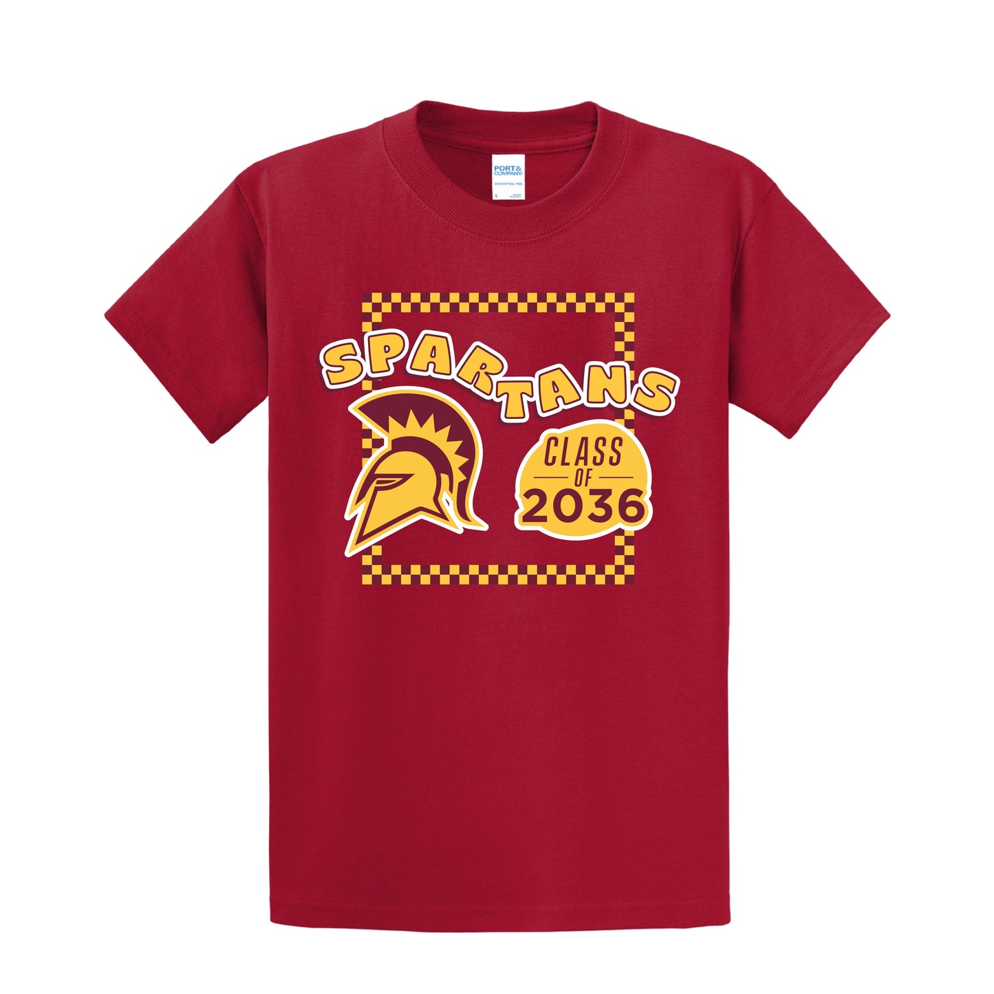 2036 Class Shirt (Cotton or Dri Fit) Spartans Pro Shop