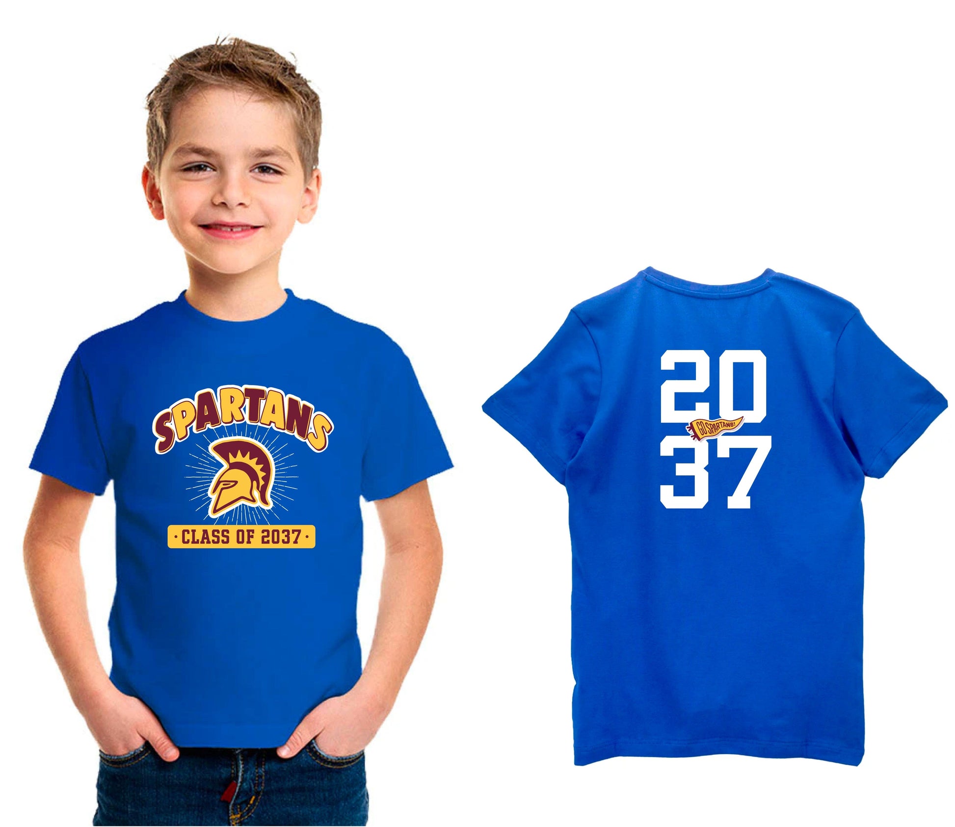 2037 Class Shirt (Cotton or Dri Fit) Spartans Pro Shop