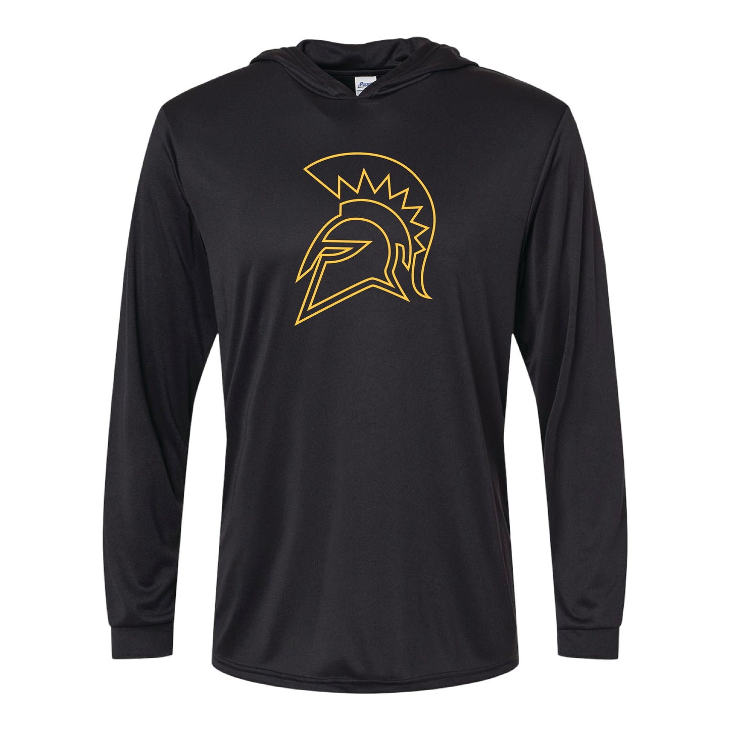 Spartan Line Dri-Fit Hoodie Spartans Pro Shop Adult Black Small