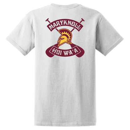 Maryknoll Hui Waʻa Tee Spartans Pro Shop Adult White Small